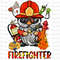 Firefighter Gnome Png Sublimation Design, Hand Drawn Gnome Png, Gnome Clipart, Firefighter Gnome Png, Firefighter Png, Digital Download.jpg