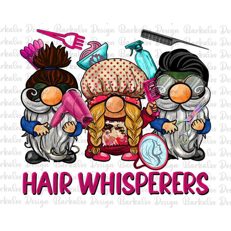 Hair Whisperers Gnomes Png Sublimation Design, Hand Drawn Gnomes Png, Hairdresser Gnomes Png,Hair Whisperers Png,Gnomes Png,Digital Download.jpg