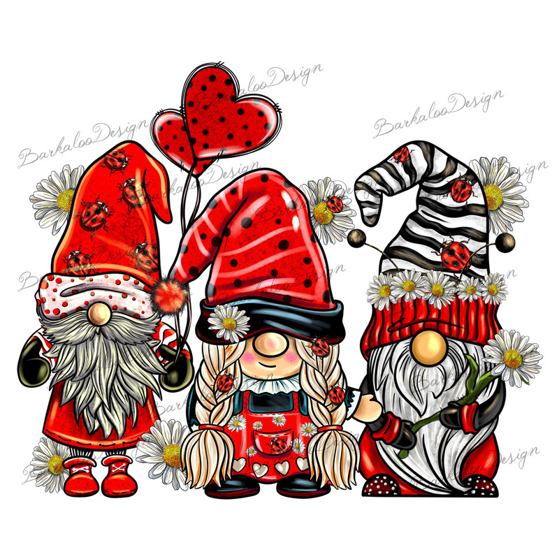 Ladybug Gnomes Png Sublimation Design, Ladybird Gnomes Png, Ladybug Gnomes With Daisy Png, Floral Gnomes Png, Spring Gnomes Png Downloads.jpg