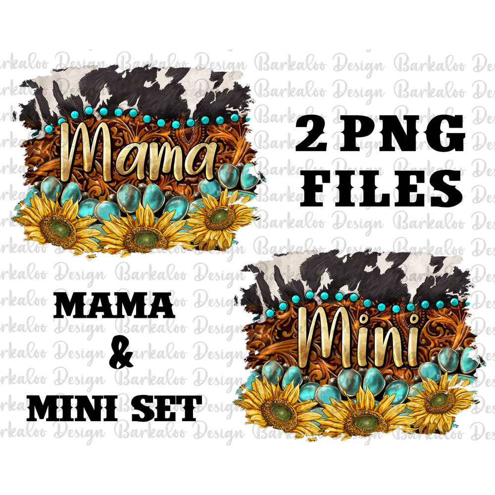 Mama And Mini Matching Set Png Sublimation Design, Mom And Daughter Png Design, Mama And Mini Png, Matching Png Design, Digital Download.jpg