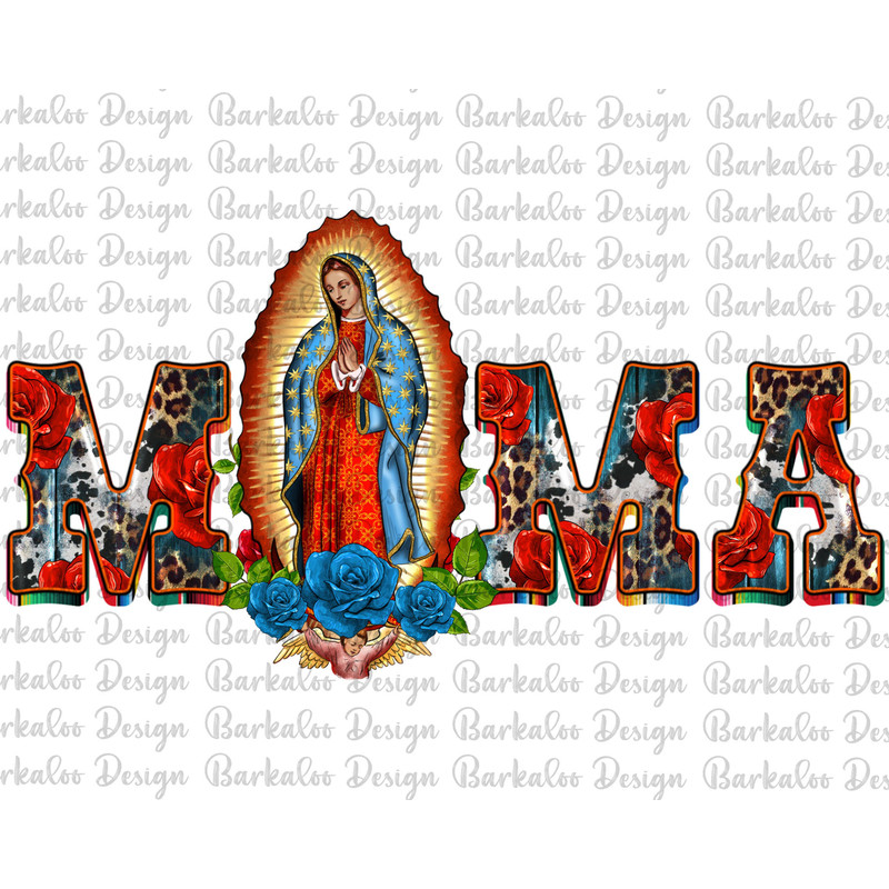 Mama Our Lady Of Guadalupe PNG Sublimation Design,Western Mama Virgin Mary Png, Lady Of Guadalupe Png, Catholic Mama Png Downloads.jpg