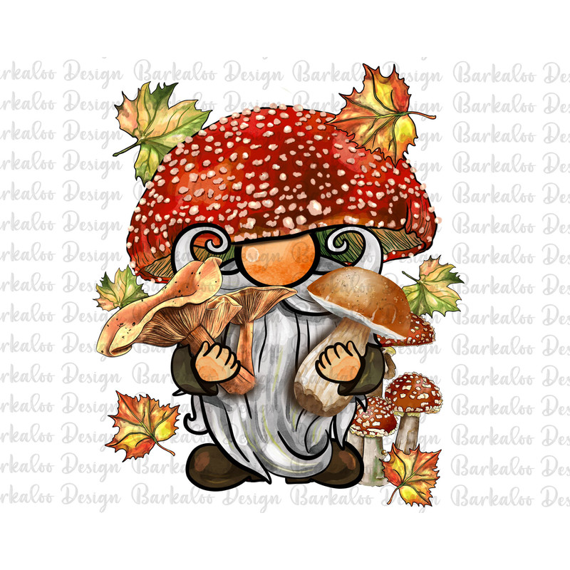 Mushroom Gnome Png Sublimation Design, Hand Drawn Gnome Png, Gnome Clipart, Mushroom Gnome Png,, Gnome Png, Mushroom Png, Digital Download.jpg