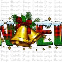 noel christmas bells png sublimation design, christmas png