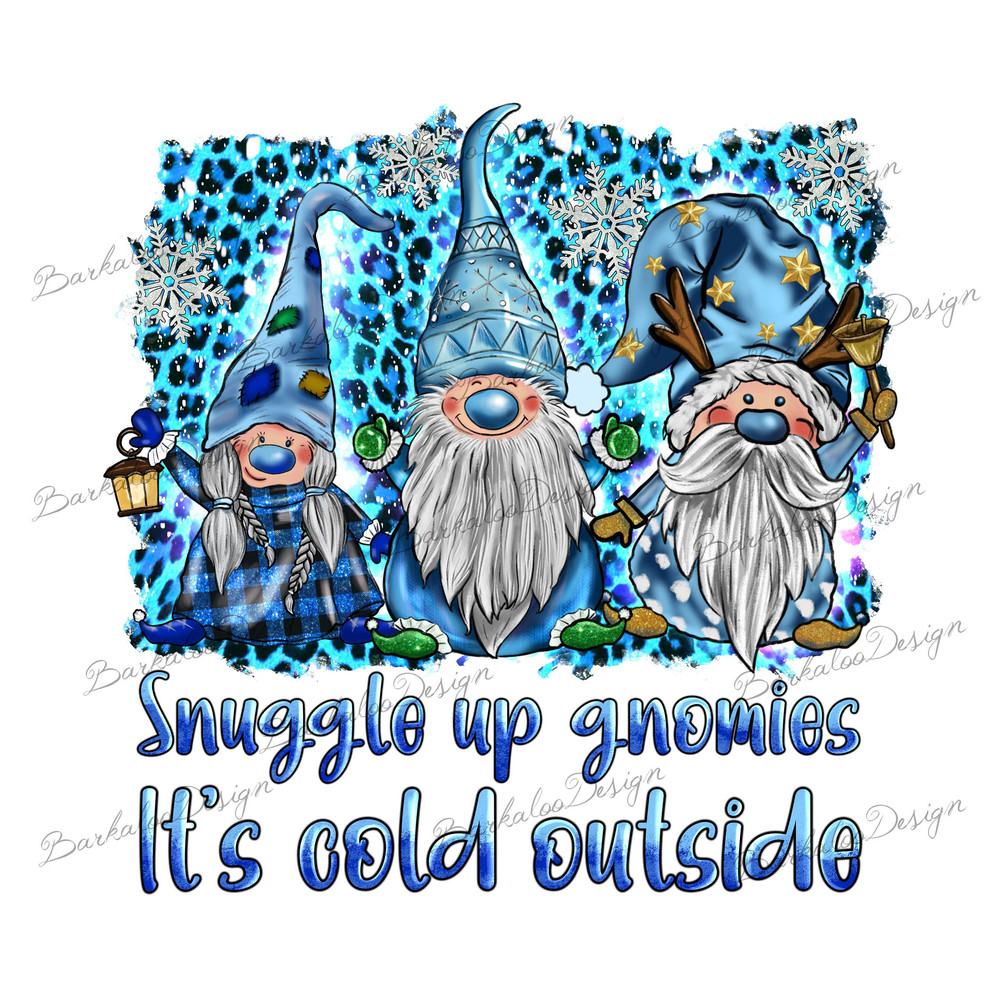Snuggle Up Gnomes it's Cold Outside PNG Sublimation Design, Merry Christmas Gnomes Png,Christmas Gnomes Png,Christmas Vibes,Digital Download.jpg