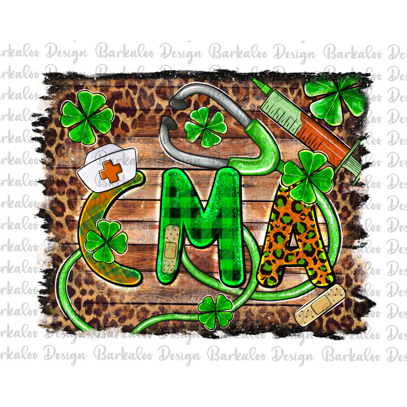 St. Patrick's Day Certified Medical Assistant Png Sublimation Design, St. Patrick's Day Png, CMA Png, St. Patrick's Day Nurse Png Downloads.jpg