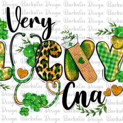 st. patrick's day very lucky cna png sublimation design, very lucky png