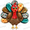 Thanksgiving Turkey PNG Sublimation Design, Western Thanksgiving Turkey PNG, Thanksgiving PNG,Western Turkey Png,Turkey Png,Digital Download.jpg