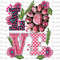 Valentines Day LOVE Sublimation Design, Valentine's Day Png, Floral Love, Western Love Png, Valentines Gemstone Png, Digital Downloads.jpg