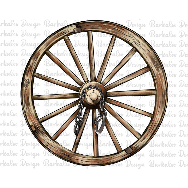Wagon Wheel Png Sublimation Design, Western Wheel Png, Country Png, Carriage Png, Wooden Wheel Png, Wagon Wheel Decor Png Sownloads.jpg