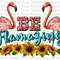 Western Be Flamazing With Sunflowers Png Sublimation Design, Leopard Be Flamazing Png, Flamingo Png, Flamingo Clipart, Digital Download.jpg