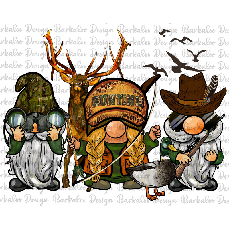 Western Hunting Gnomes Png Sublimation Design, Hand Drawn Gnomes Png, Hunting Png, Hunting Gnomes Png, Hunter Gnomes Png, Digital Download.jpg