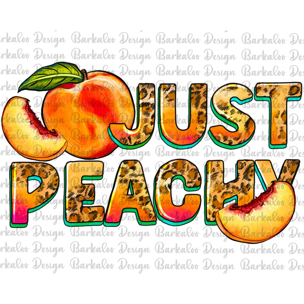 Western Just Peachy Png Sublimation Design, Leopard Just Peachey Png, Peach Png, Summer Png, Summer Fruit Png, Peachy Png, Digital Download.jpg