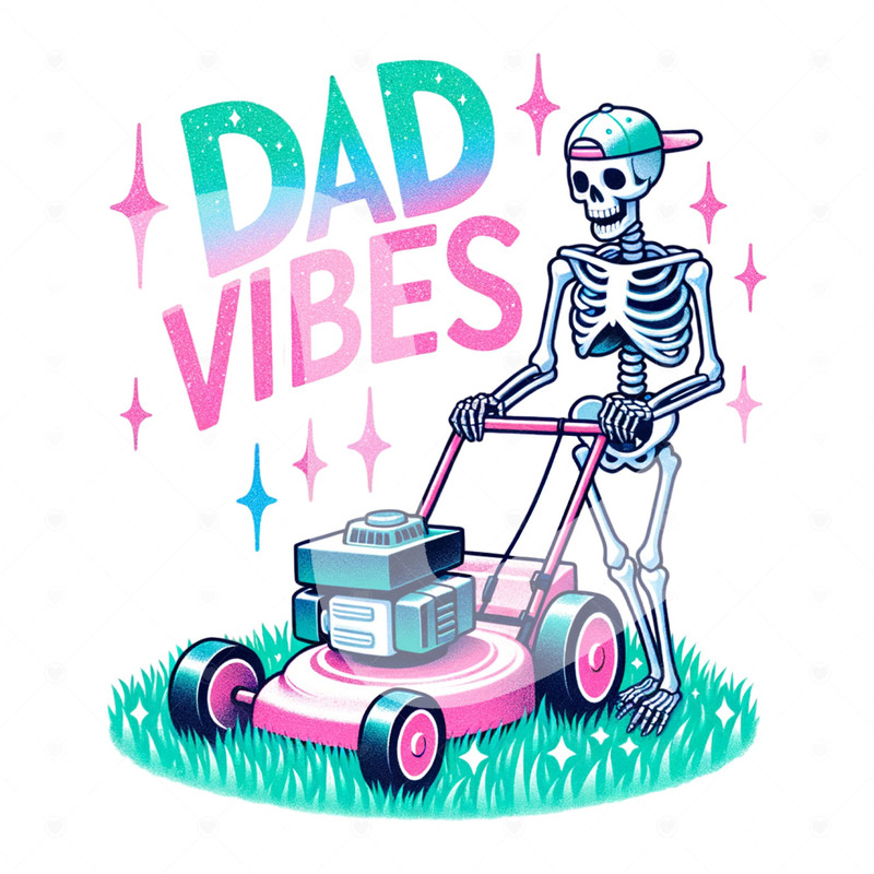 Dad Vibes PNG, Dad Joke Clipart, Snarky Skeleton Sublimation Design, Step Dad Shirt, Instant Digital Downloads, Tshirt Design, Tumbler Wrap.jpg