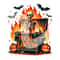 Halloween Dumpster Fire PNG, Snarky Skeleton Clipart, Trash O Lantern Png, Funny Tshirt Png, Sarcastic Sublimation, DTF Transfer, Sticker.jpg