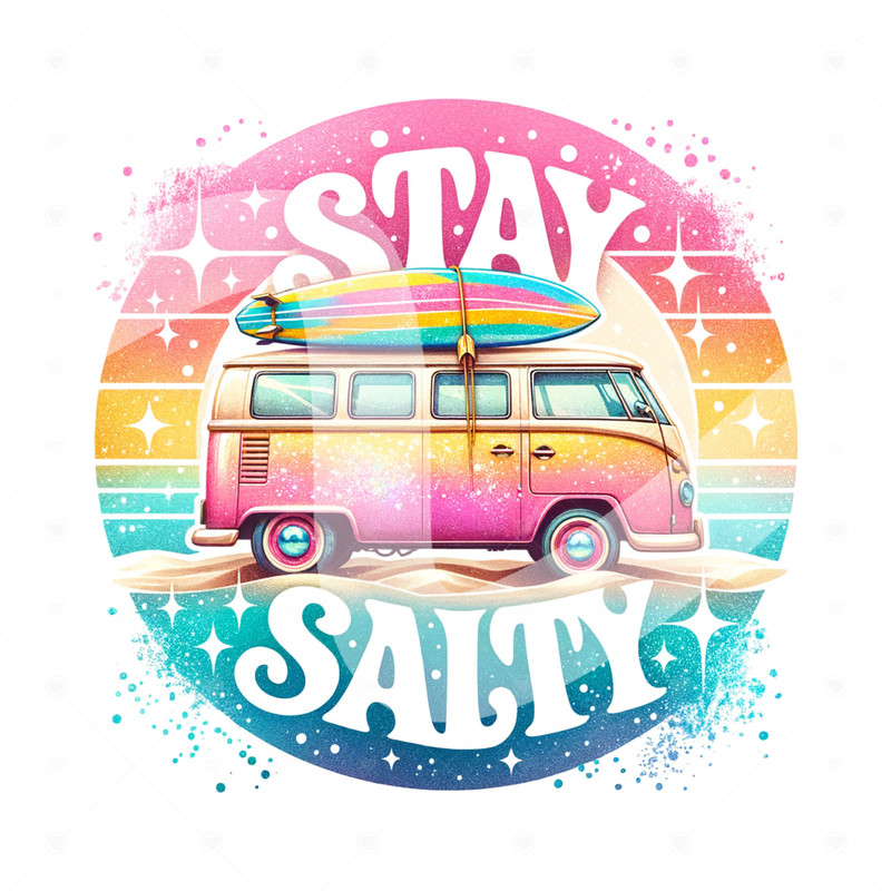 Stay Salty Retro PNG, Funny Summer Skeleton Clipart, Snarky Skeleton Sublimation Design, Summer Vacation DTF File, Salty Beach Shirt, Wrap.jpg