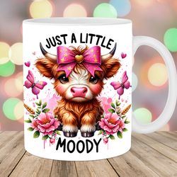 highland cow mug custom, 11oz & 15oz mug file