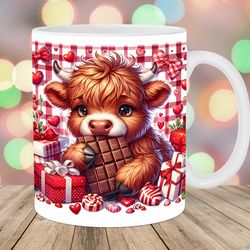 highland cow mug custom, 11oz & 15oz mug