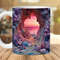 3D Beach Landscape Mug Wrap Design, 3D White Castle In the Ocean Mug Wrap Png, 3D Mug Design 11oz 15oz Wrap 3D Carved Png Digital Downloads.jpg