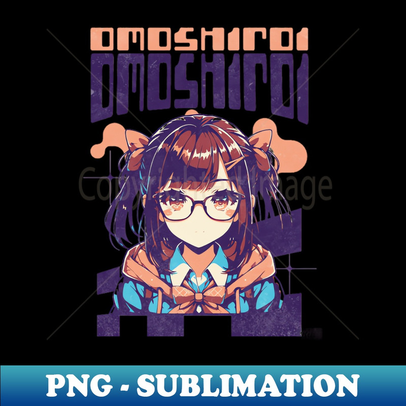 ANIME GIRL - PNG Transparent Sublimation File