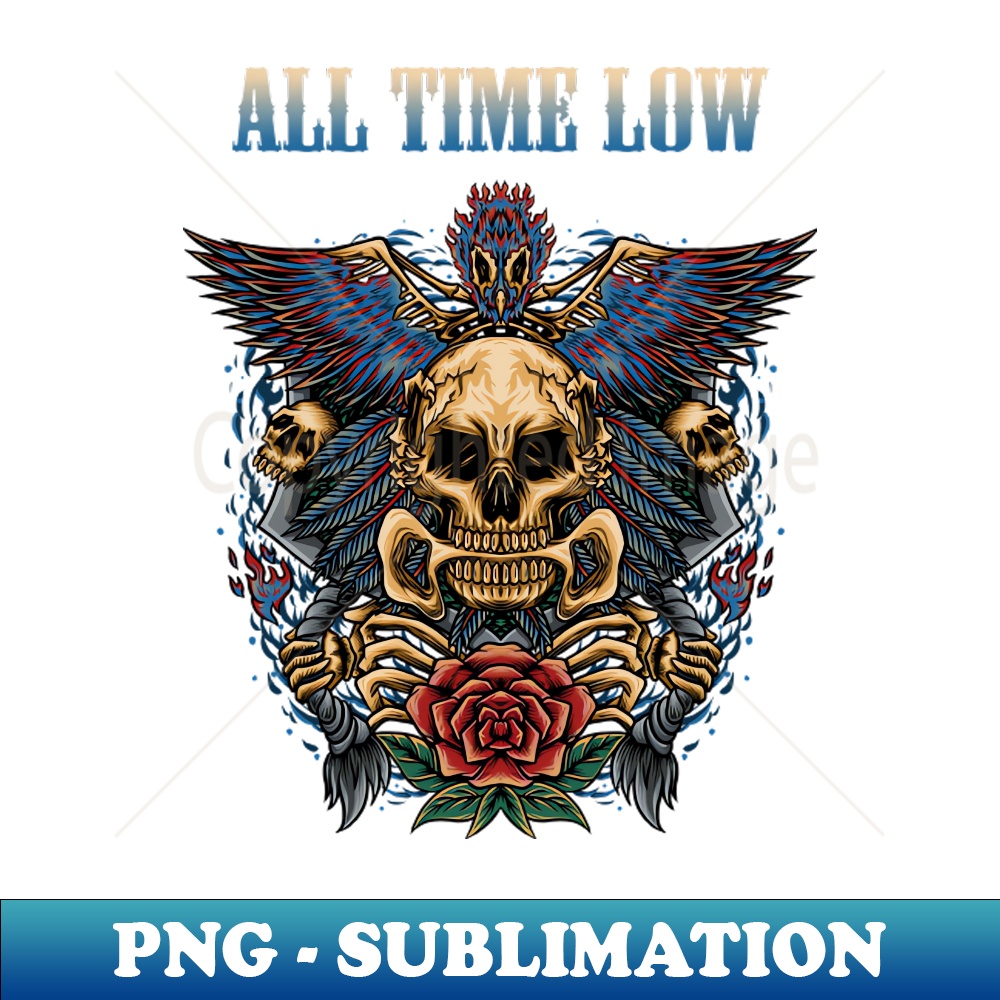 ALL TIME LOW BAND - High-Quality PNG Sublimation Download