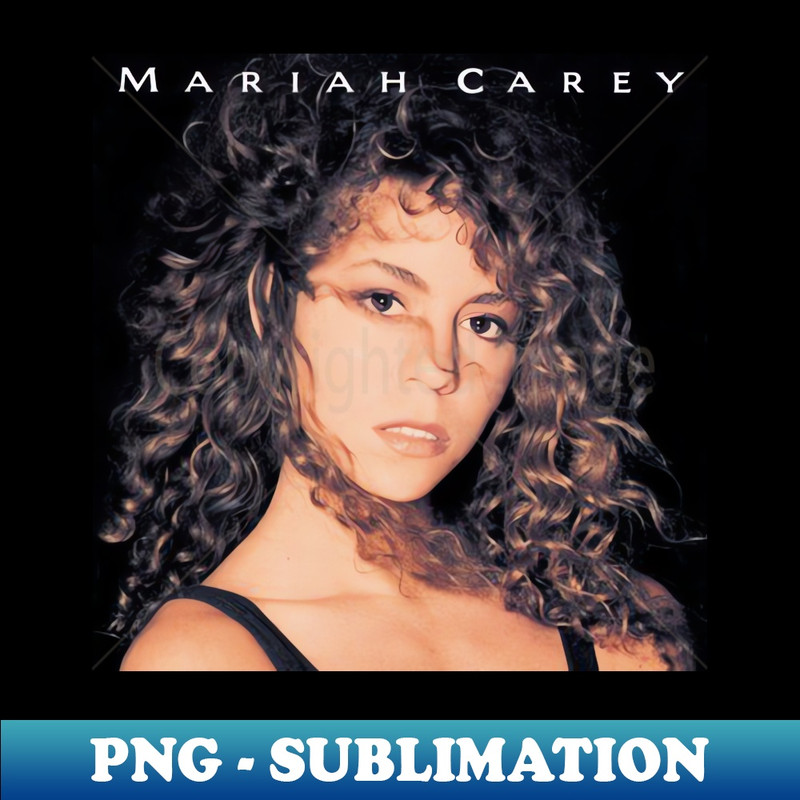 MARIAH CAREY MERCH VTG - Instant Sublimation Digital Download