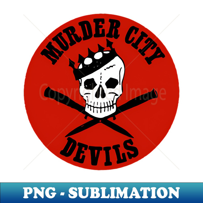 City Devils - Retro PNG Sublimation Digital Download