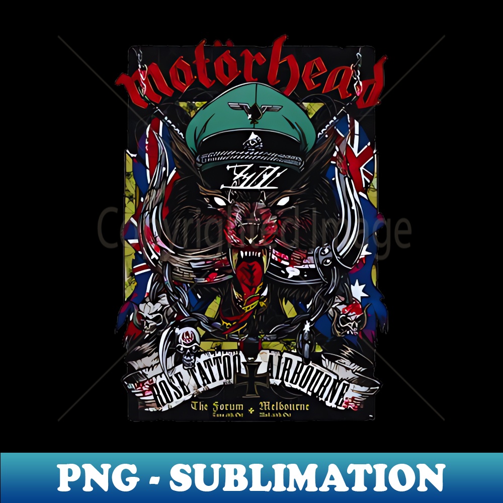 Motorhead band bang - Professional Sublimation Digital Download