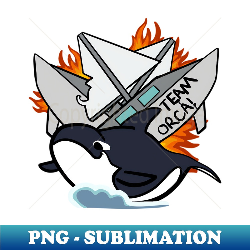 Team Orca - Sublimation-Ready PNG File