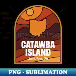 catawba island state park ohio - png transparent digital download file for sublimation