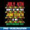 July 4th Didn't Set Me Free Juneteenth My Independence Day - Exclusive PNG Sublimation Download