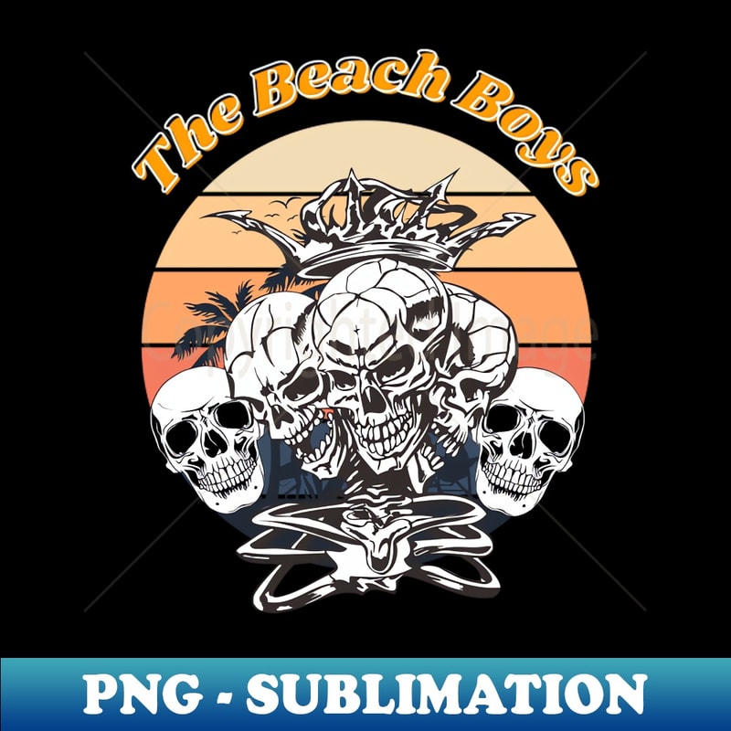 THE BEACH BOYS MERCH VTG - High-Resolution PNG Sublimation File