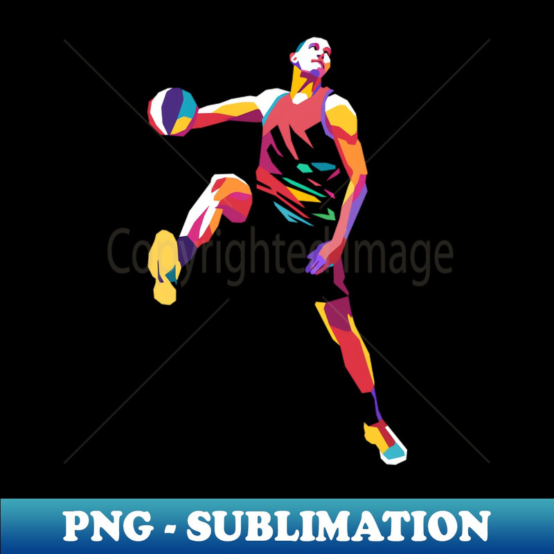 Slam Dunk Pop Art - Professional Sublimation Digital Download