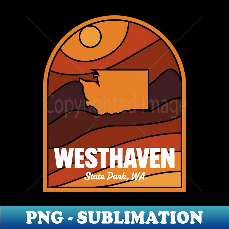 Westhaven State Park Washington 1 - Exclusive Sublimation Digital File