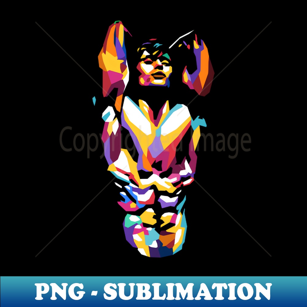Gym Muscle Pop Art - Digital Sublimation Download File