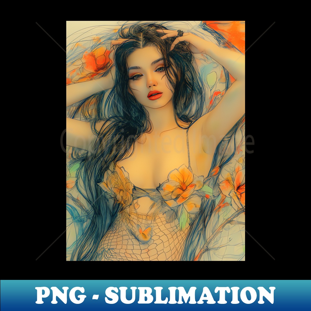Pretty Devil - Instant PNG Sublimation Download