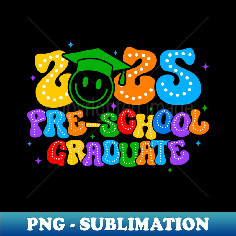 Pre-k Graduate 2025 Class Graduation gift for boys Girl kids - Exclusive Sublimation Digital File