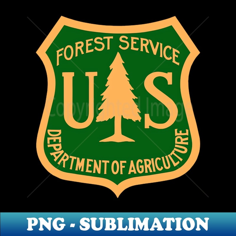 US forest service - High-Resolution PNG Sublimation File