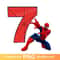 Spiderman 7th Birthday PNG Seven.jpg