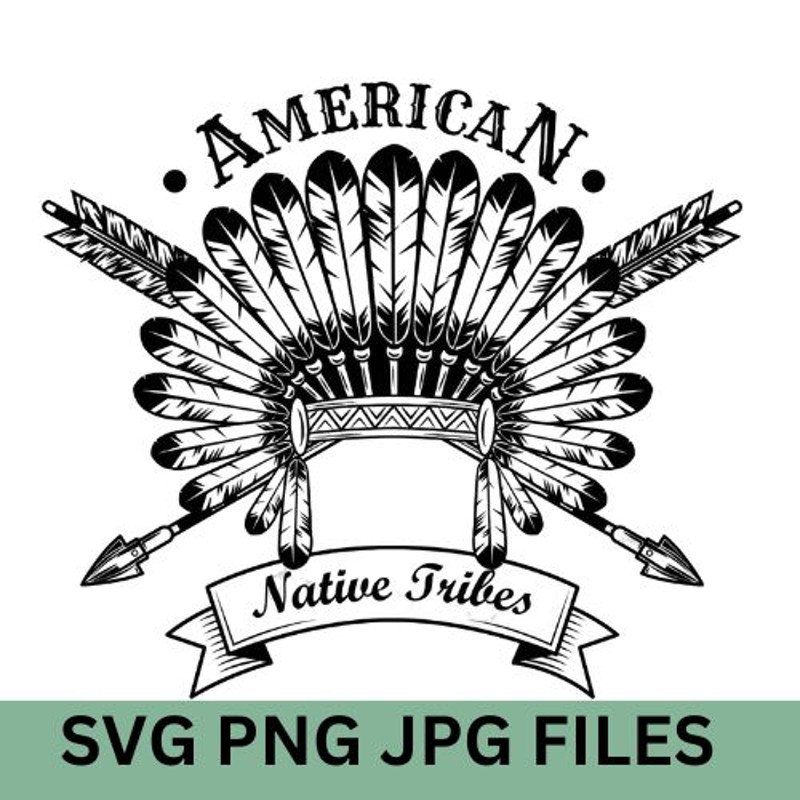 Native American Tribe Day Beautiful SVG PNG And JPG 27 September The Fourth Friday Of September 4