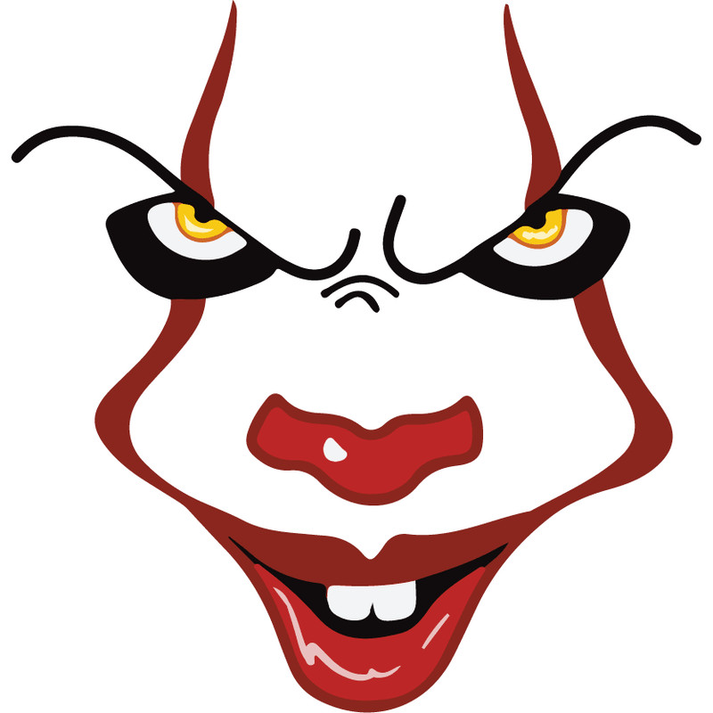 Penny Wise Face SVG Cut File For Cricut 0