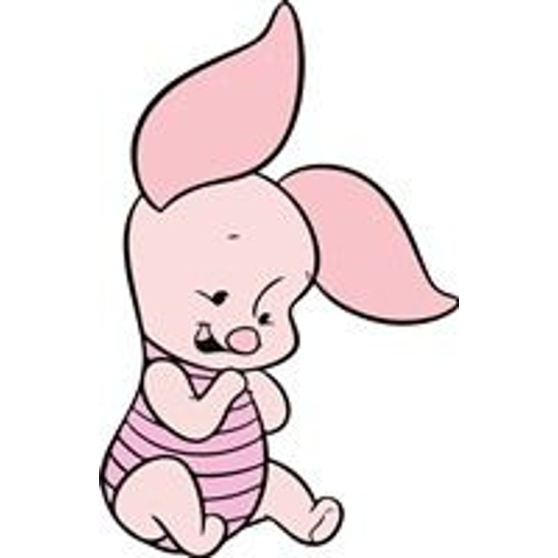Piglet Winnie The Pooh SVG Cut File 0