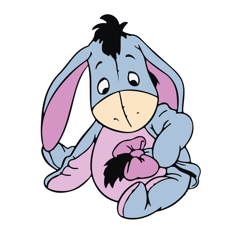 Eeyore Winnie The Pooh SVG For Cricut 0