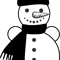 Snow Man SVG 0