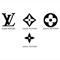 Louis Vuitton Brand Logos Bundle SVG 0