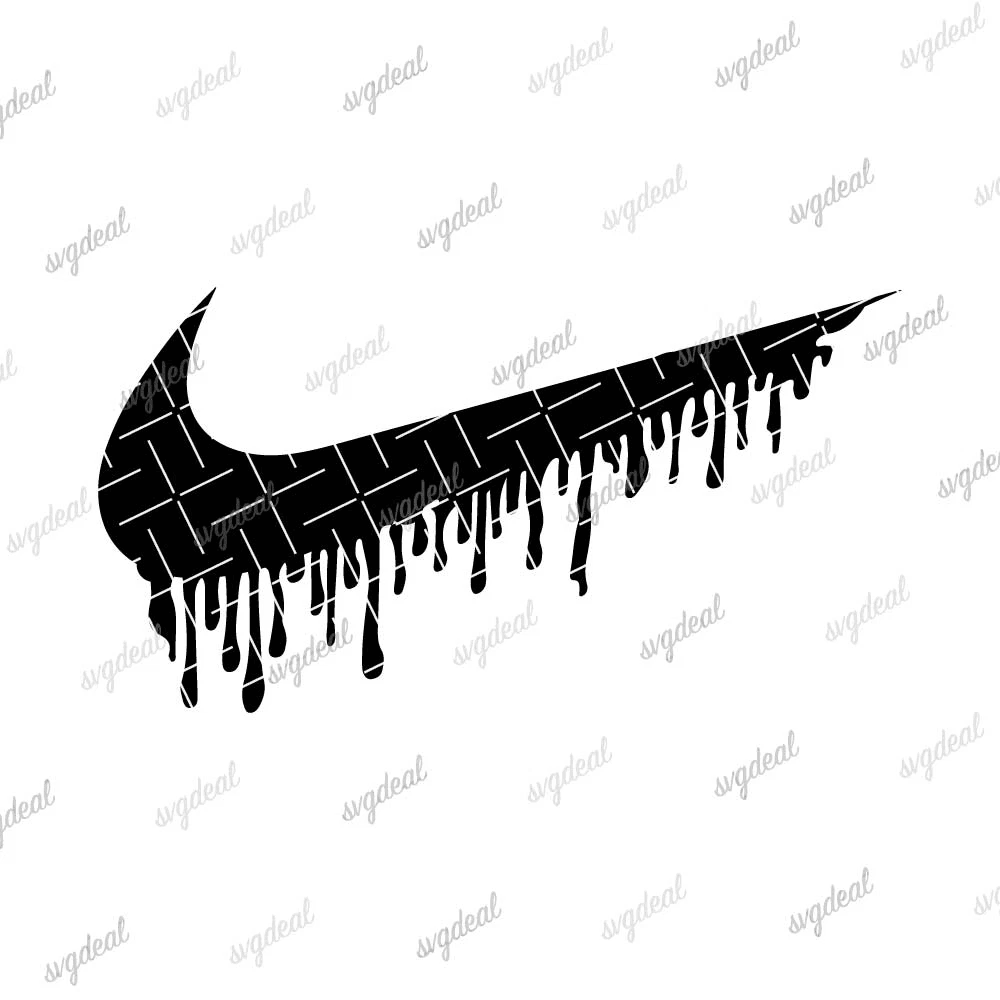 Nike Driping Logo Cut File 0