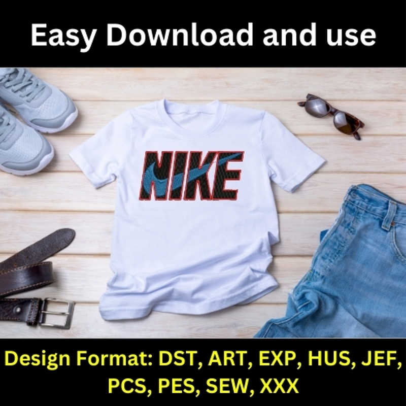 Nike Logo Embroidery Design Machine Embroidery Logo Design Nike Logo Embroidery Pattern Nike Swoosh Embroidery NIKE 0