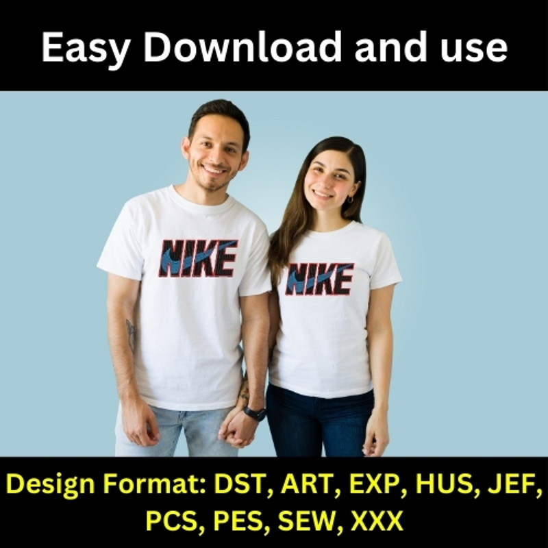 Nike Logo Embroidery Design Machine Embroidery Logo Design Nike Logo Embroidery Pattern Nike Swoosh Embroidery NIKE 1