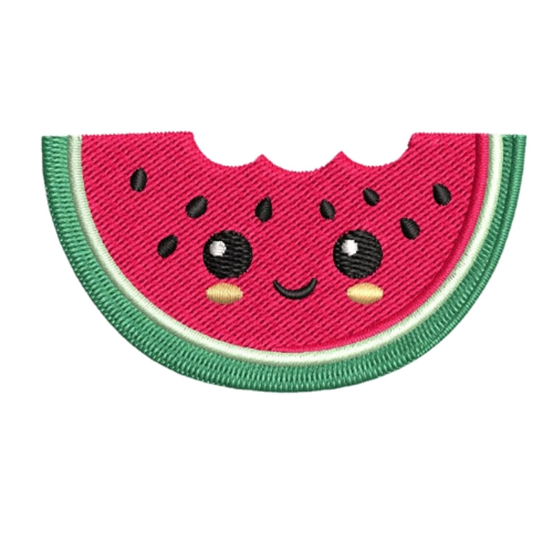 Watermelon Embroidery Design Mini Watermelon Embroidery Design Machine Embroidery Pattern Watermelon Stitch 1