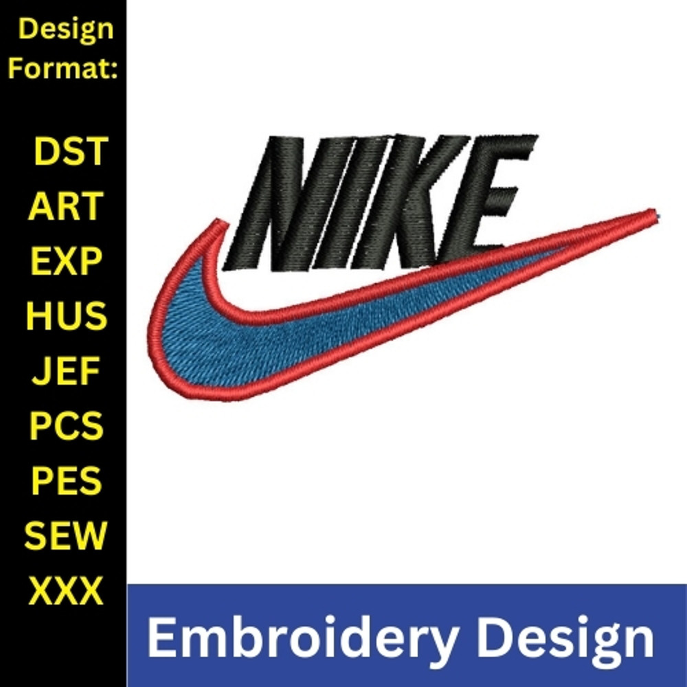 Nike Embroidery Design File Swoosh Nike Embroidery Design Pes Nike Embroidery Machine Embroidery Design New Nike 0