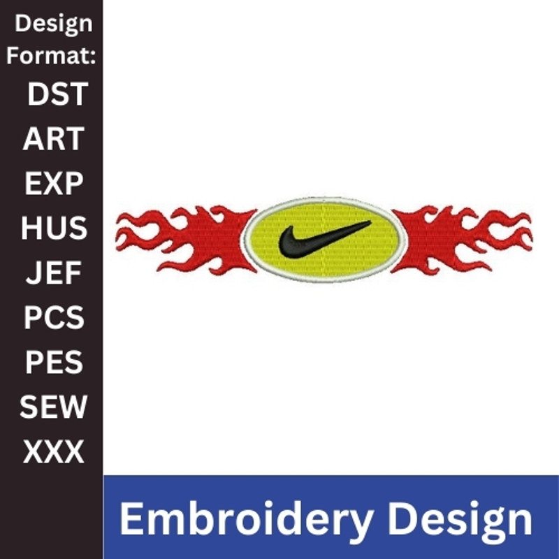 Nike Embroidery Design Swoosh Nike Embroidery Design  Nike Embroidery Machine Embroidery Design Nike New Design 0